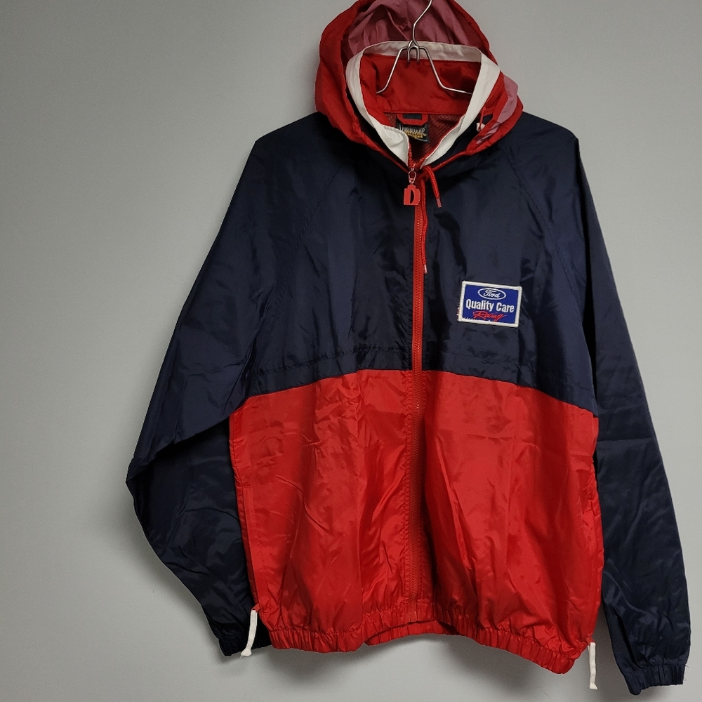 Ford Quality‎ Care Racing Jacket Dunbrooke Distinctive Images Zipper Cintas Mens